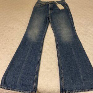 Ulla Johnson  "The Martine Jean Danube Medium Indigo Wash"